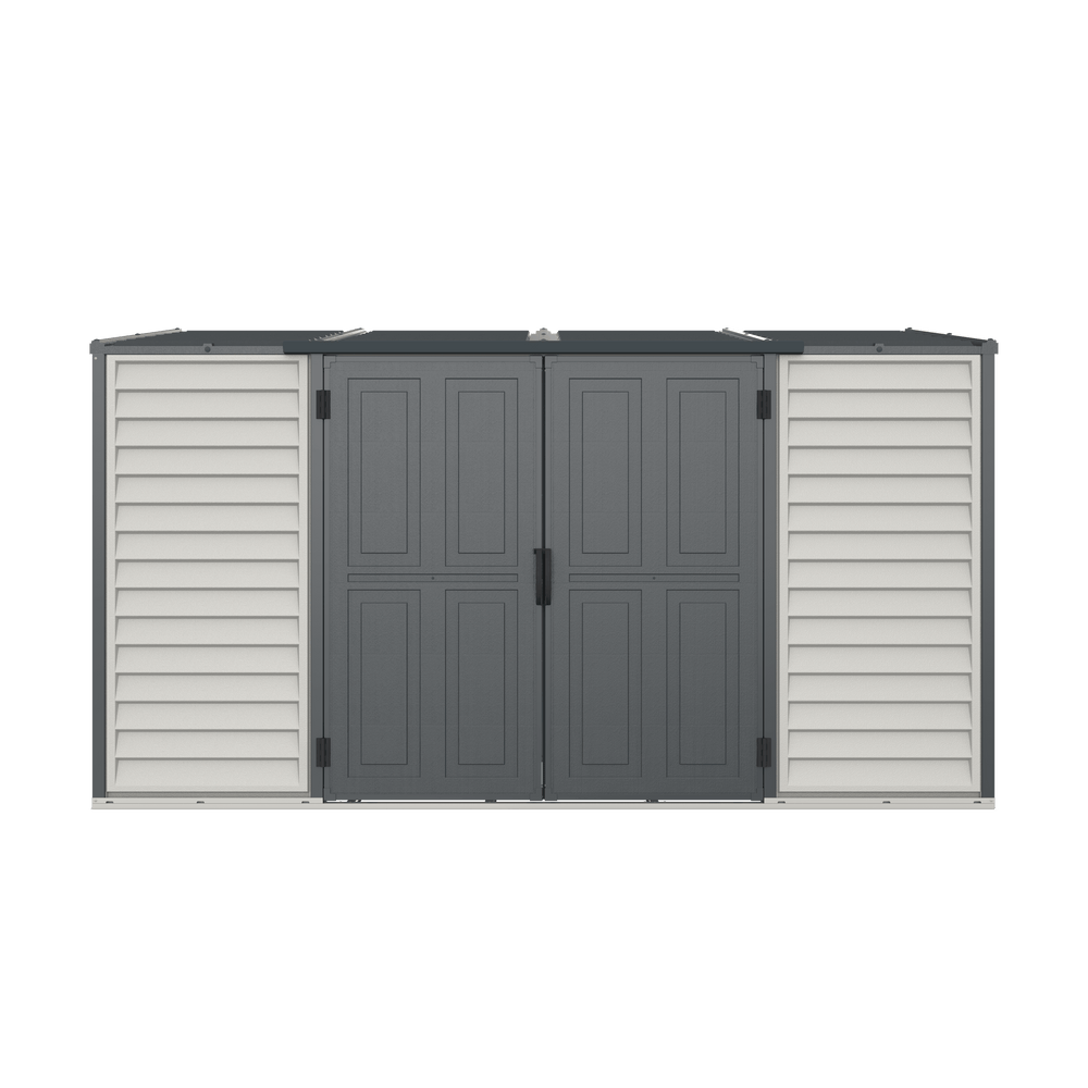 Duramax 10' x 4' SideMate Plus Pro Storage Shed with Foundation 36825