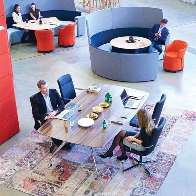 Orangebox Lano Meeting Room Table - Oval