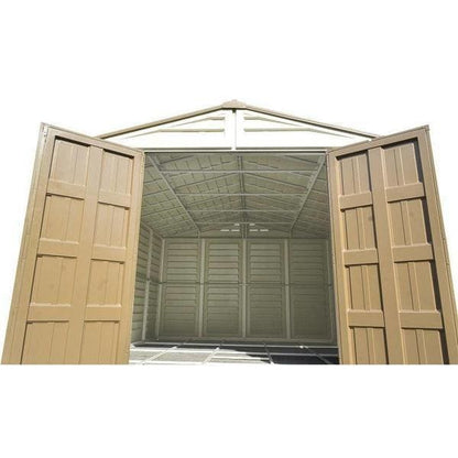 Duramax 10.5ft X13ft Woodbridge Vinyl Plus with Foundation 40234 CA
