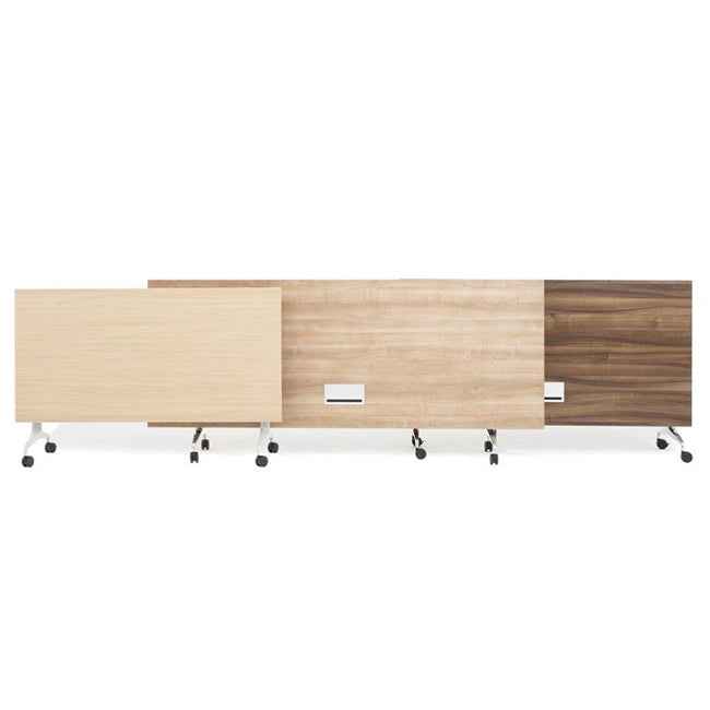 Orangebox Obvio Active Flip Top Table - Trapezoid