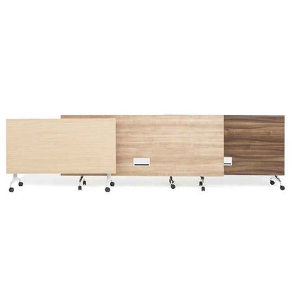 Orangebox Obvio Active Flip Top Table - Trapezoid