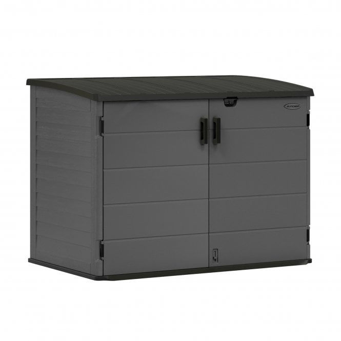 Suncast Moda Stow-Away Large Store - Peppercorn Grey